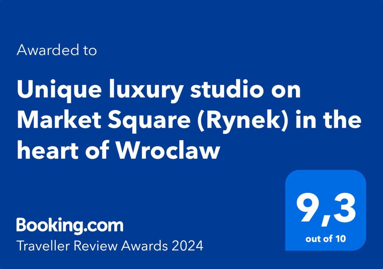 Апартаменти Unique Luxury Studio On Market Square Вроцлав Екстер'єр фото